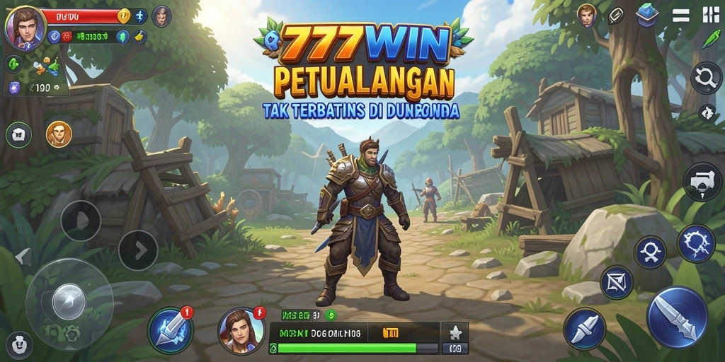 Gameplay mendebarkan di dunia terbuka 777WIN.