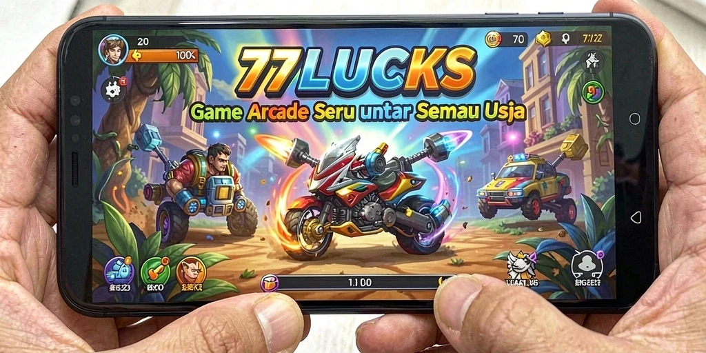 Tampilan gameplay menarik dari 77LUCKS yang penuh tantangan.