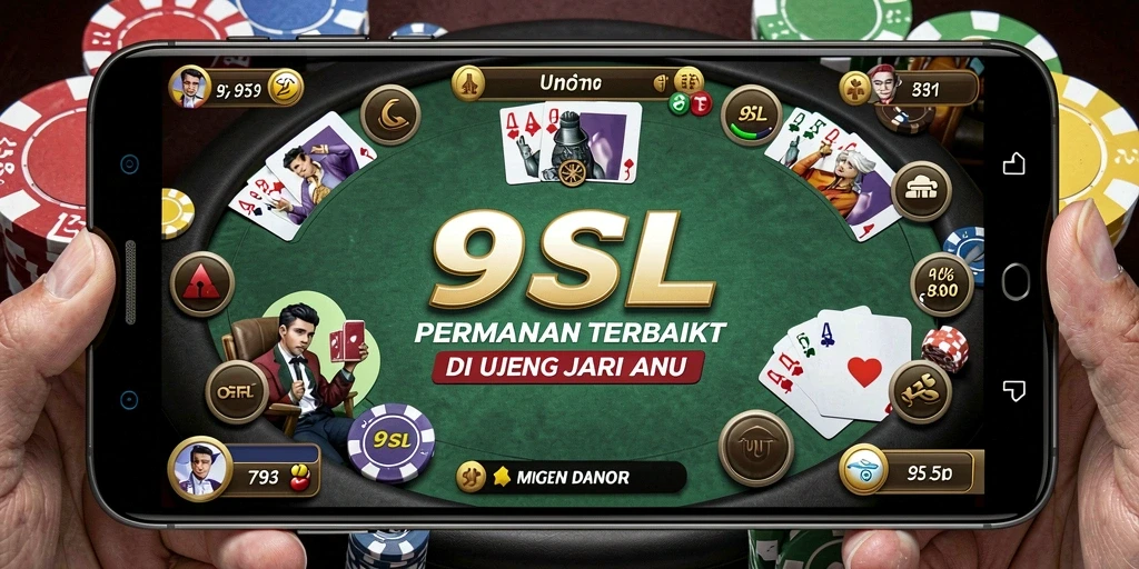 Tampilan permainan Poker di 9SL dengan antarmuka yang menarik.