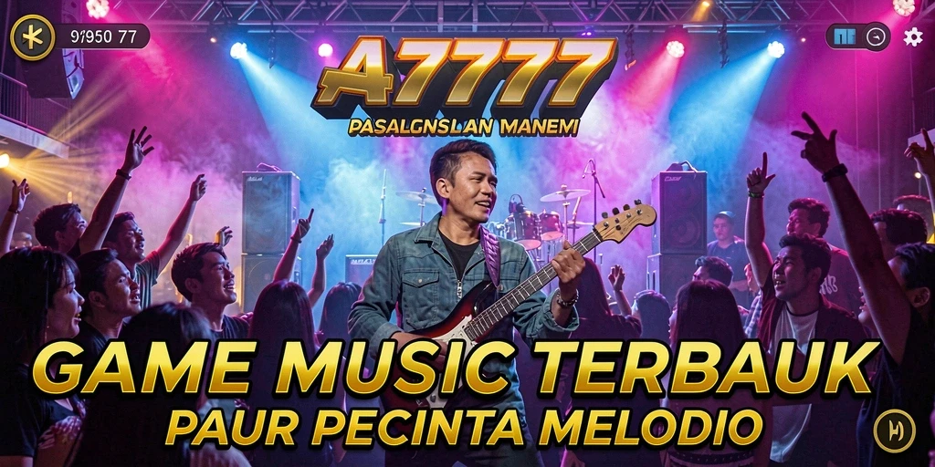 Tampilan gameplay A7777 yang menarik dan interaktif saat bermain musik.