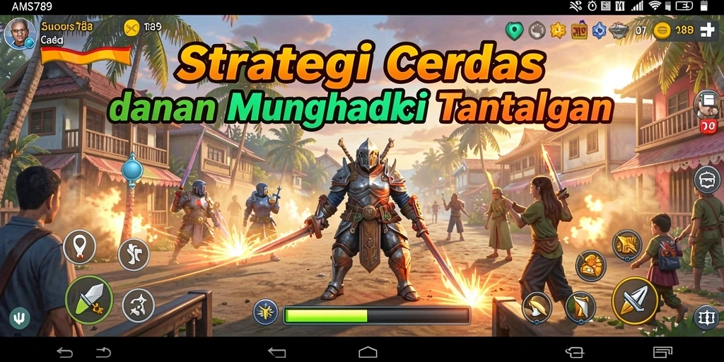 Tampilan gameplay menarik dari AMS789 yang menantang strategi pemain.