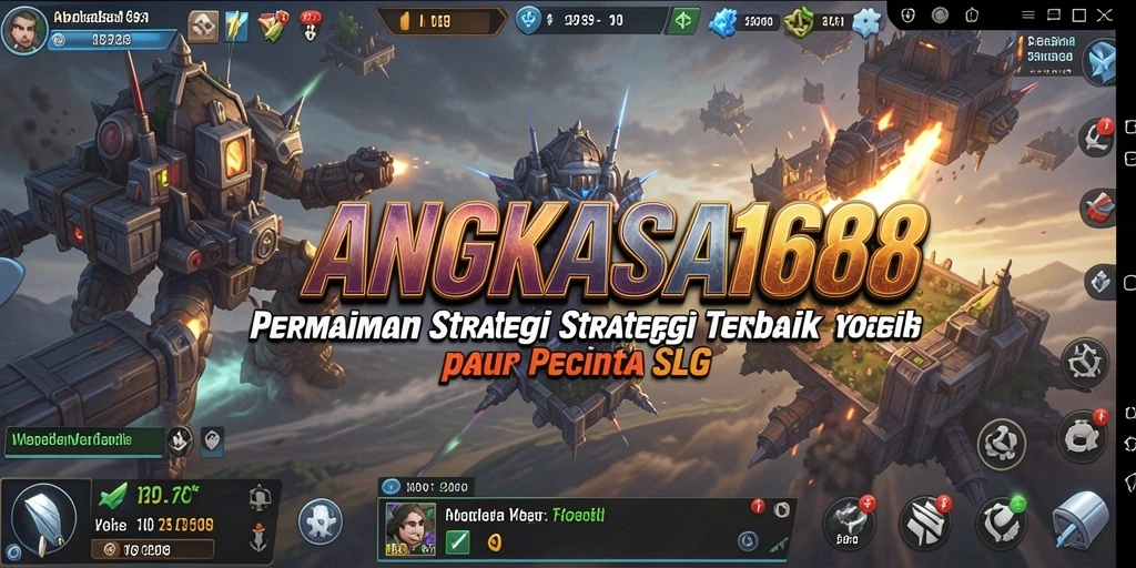 Tangkapan layar gameplay SLG yang memukau dari ANGKASA168.