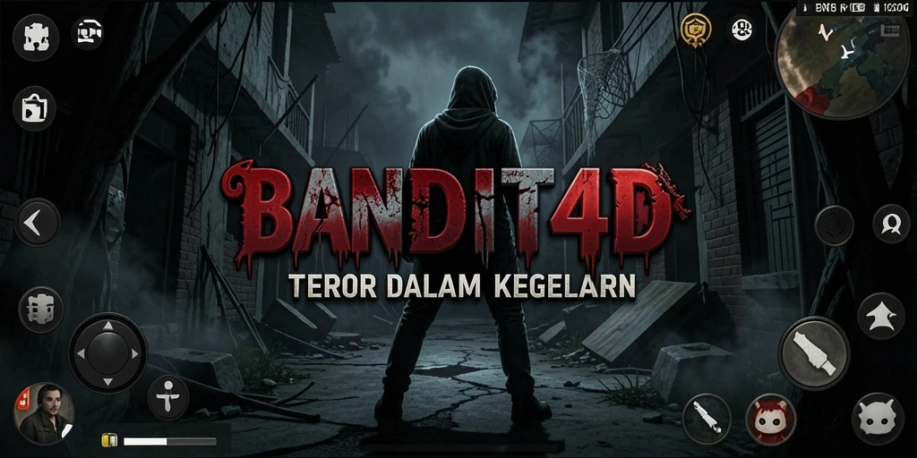 Tangkapan layar dari gameplay menyeramkan BANDIT4D yang penuh ketegangan.