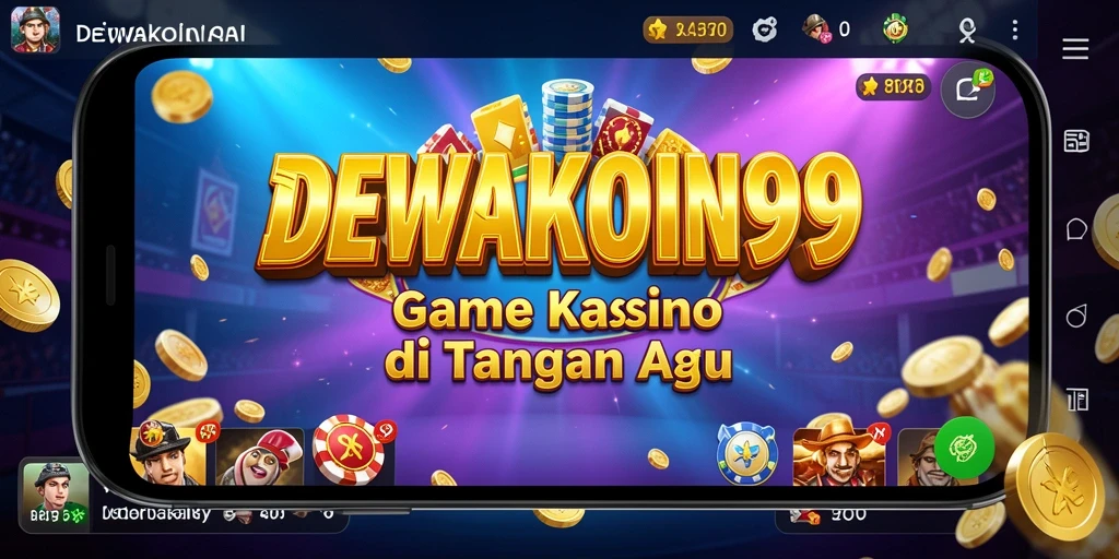 Tampilan gameplay menarik dari DEWAKOIN99 dengan beragam permainan Kasino.