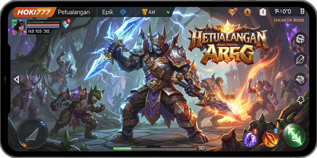 Tampilan menarik dari gameplay HOKI777 yang penuh aksi dan petualangan.