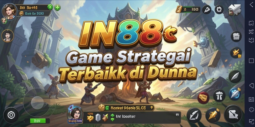 Tampilan menarik dari gameplay <strong>IN88</strong> dengan aksi strategi yang dinamis.