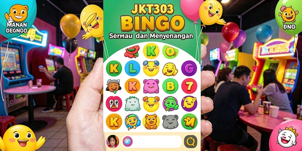 Tampilan gameplay Bingo JKT303 yang seru dan interaktif.