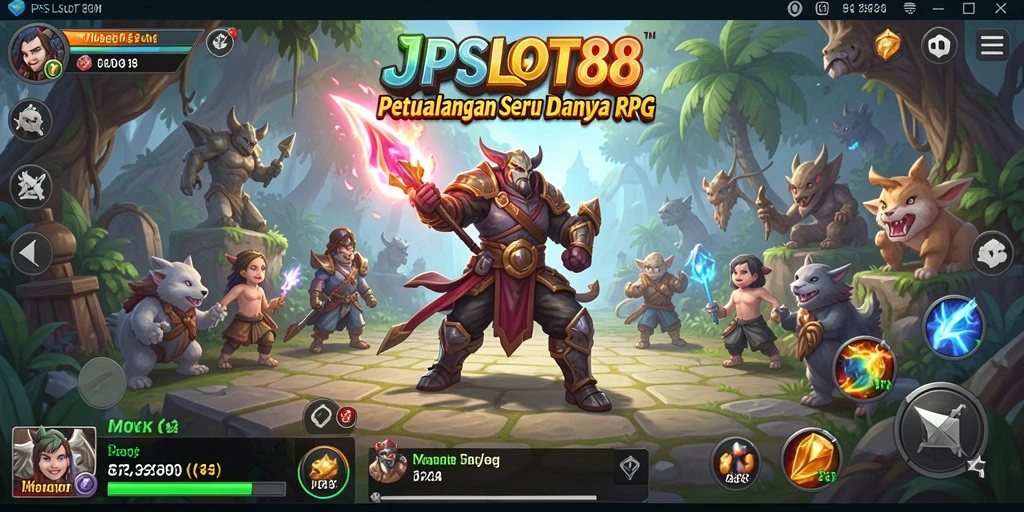 Tampilan gameplay grafis yang menawan di JPSLOT88