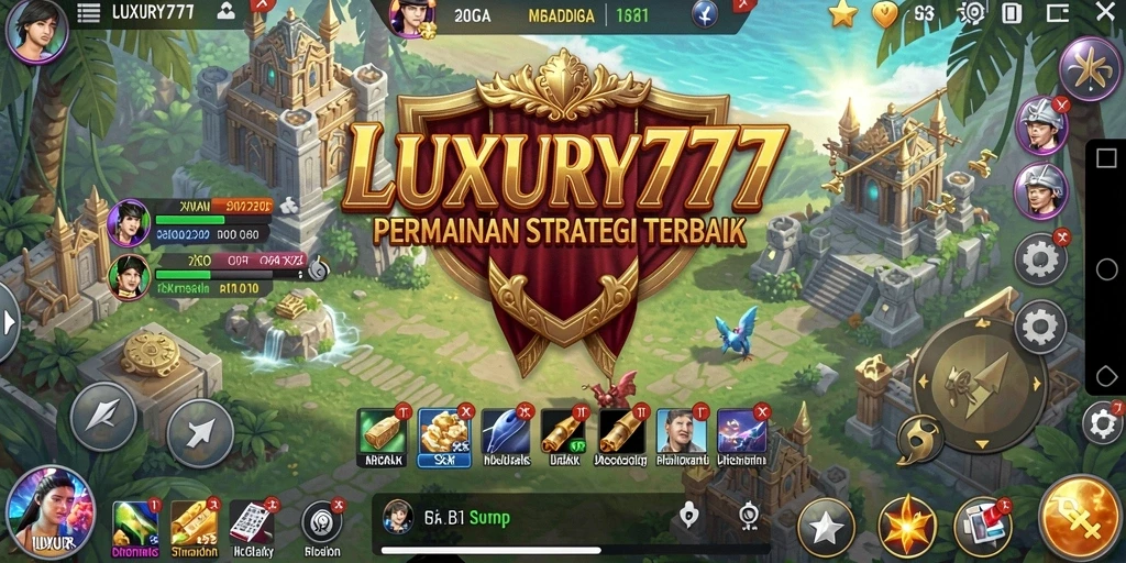 Tampilan gameplay LUXURY777 yang mendebarkan dan strategis.