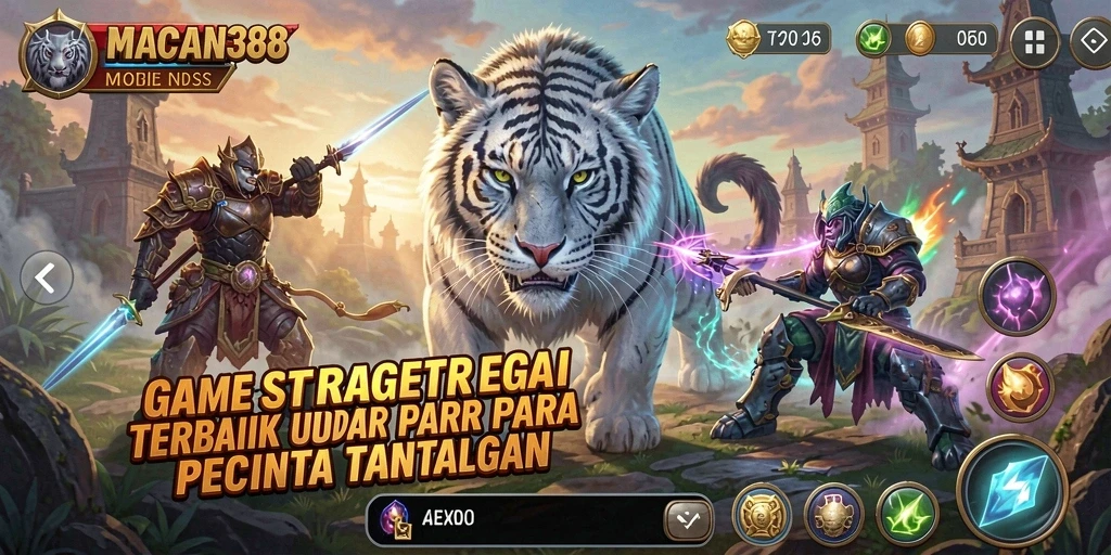 Tampilan gameplay strategis di MACAN388 yang menakjubkan dan penuh aksi.