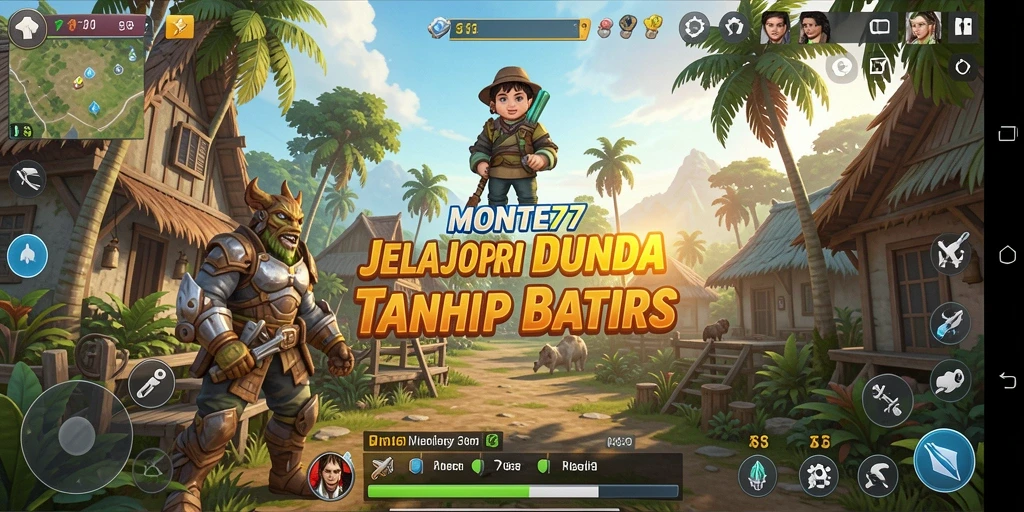 Gameplay MONTE77 yang menakjubkan dalam dunia Open World.