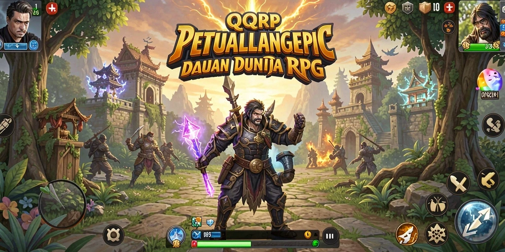Gameplay seru dalam dunia RPG yang memukau.