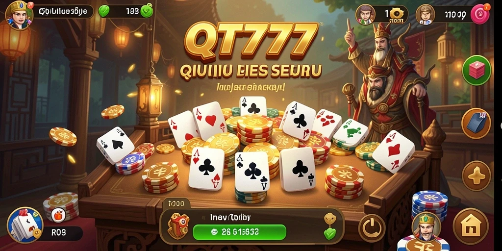 Tampilan menarik dari gameplay QiuQiu QT777.