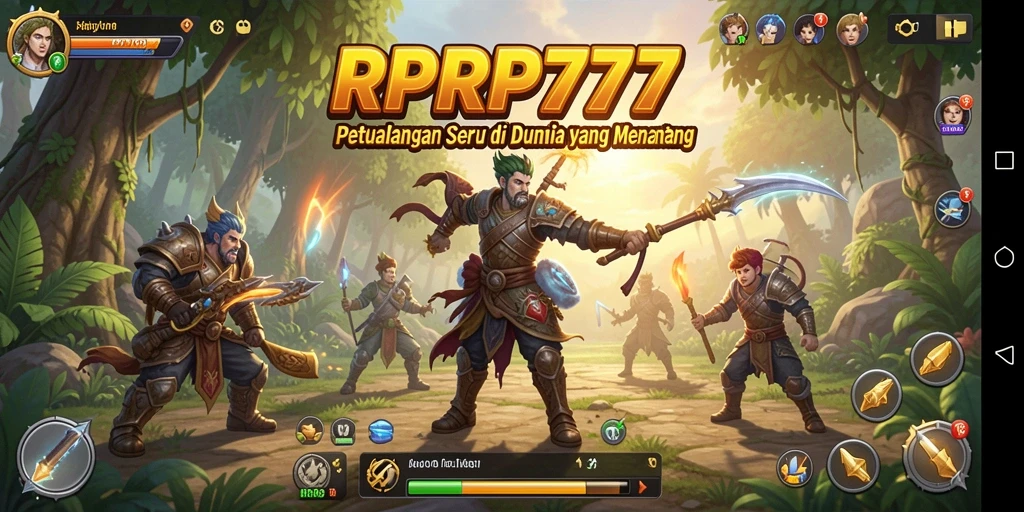 Gameplay seru RPRP777 di dunia petualangan yang penuh tantangan.