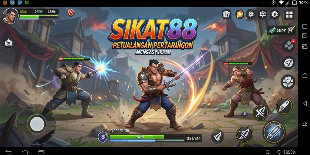Gameplay seru di SIKAT88 dengan pertarungan yang mendebarkan.