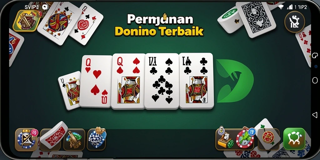 Tampilan seru dari gameplay Domino SVIP2.