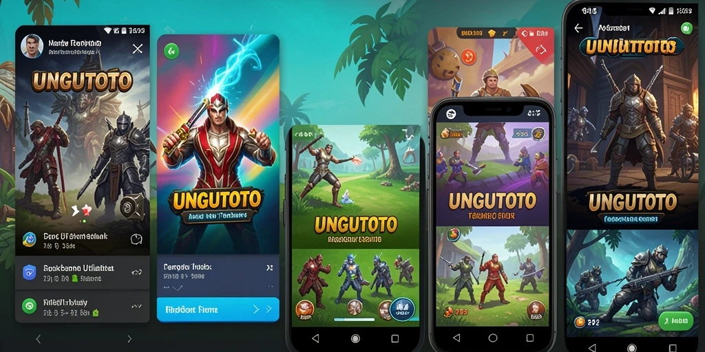 Tampilan antarmuka UNGUTOTO yang sederhana dan intuitif.