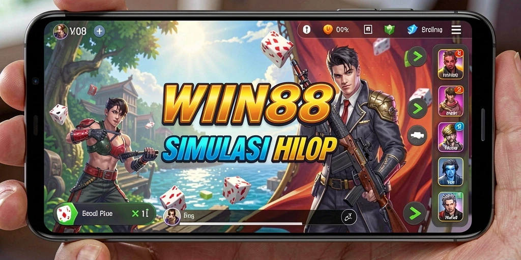 Tampilan gameplay WIN88 yang menampilkan interaksi sosial dan lingkungan yang kaya.