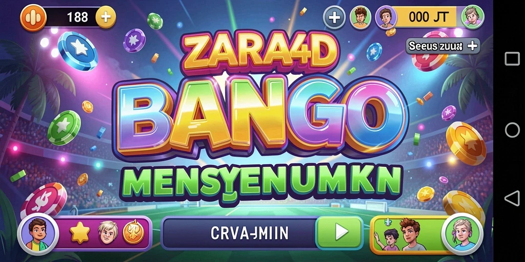 Screenshot gameplay ZARA4D yang menunjukkan keseruan permainan Bingo.